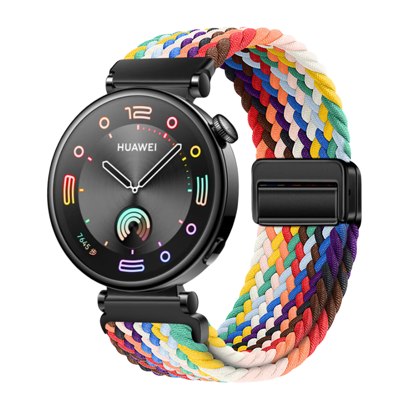 Xiaopijiang Compatible with Huawei Watch Bands GT7/GT6/5/4/Pro, Nylon Woven Magnetic Buckle Strap for Huawei Watch 6 Pro/Watch 5/4 Pro, Xiaomi Watch Band
