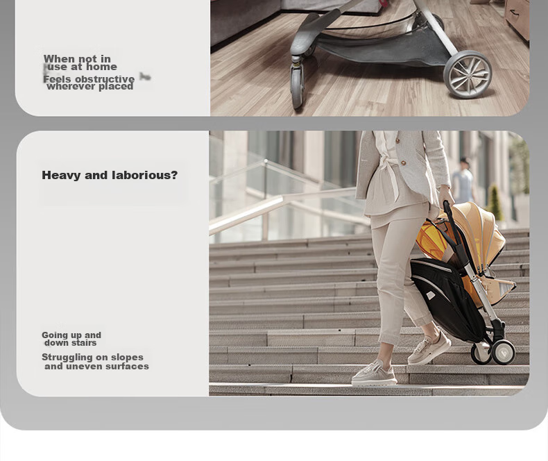 Gb Pocket Car® Stroller, Carry-On, Lightweight, Foldable, with Shock Absorption, Suitable for Babies 6 Months to 3 Years Old, Milk White 4