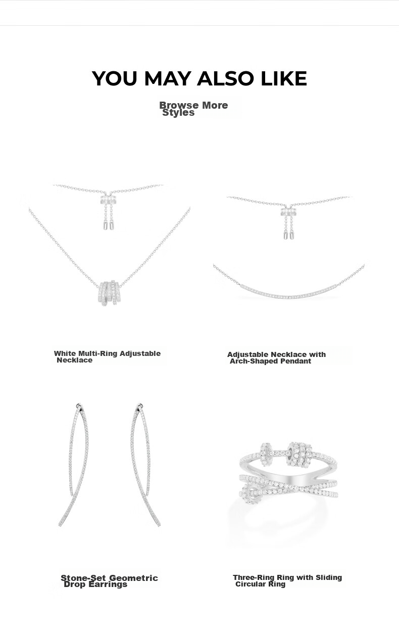 APM Monaco Multi-Loop Lucky Slim Waist Necklace Sweater Chain Women's Light Luxury High-End Gift for Wome 8