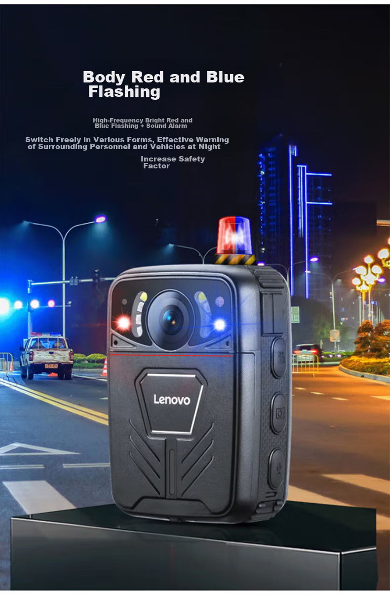 Lenovo DSJ-1Z 58MP Ultra HD Infrared Night Vision Law Enforcement Body Camera with 64GB Storage 3