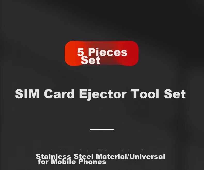 Masentek SIM Card Ejector Pins, Universal SIM Card Slot Pops for IPhone, Huawei, Vivo, Xiaomi, OPPO, Samsung, Multi-Functional, Pack of 10 1