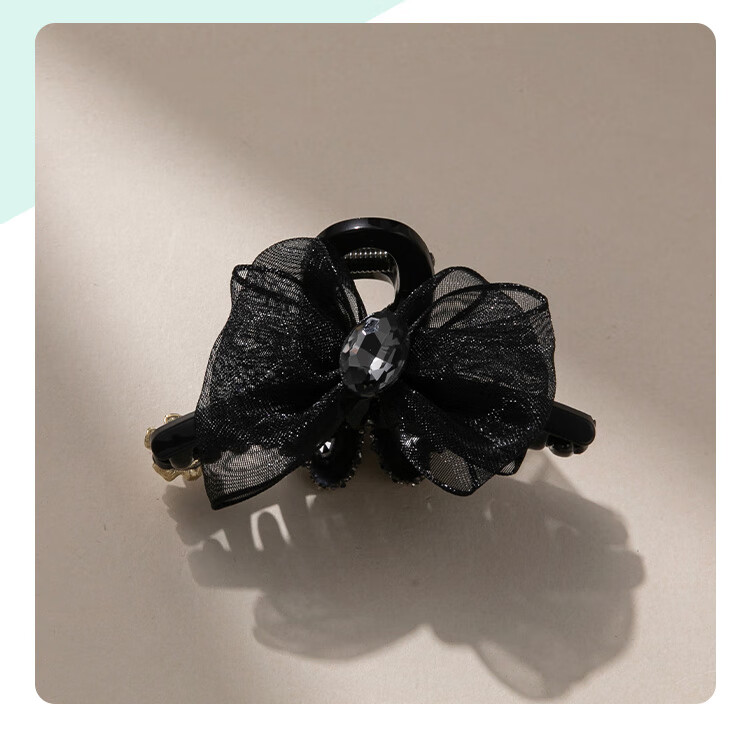 CHIMERA 2-Piece Four-Leaf Clover Hair Claw Clip, High-End Hairpin, Shark Clip for Back of Head, Hair Accessory, Birthday Gift for Wome 8