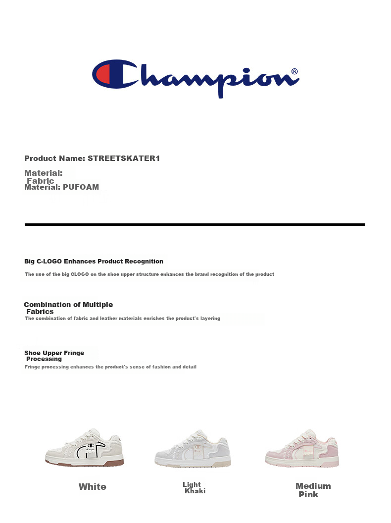 Champion American Champion 2025 New Sneakers for Women And Men, Classic Trendy Fashion Casual Skateboard Shoes 25SST28 Light Blue 16