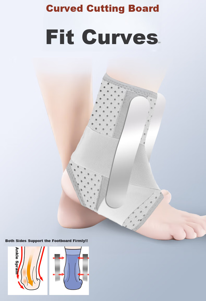 CRALVKOIN Medical Ankle Brace for Post-Injury Recovery, Ligament Injury And Fracture Rehabilitation, Sports Support Gear 8