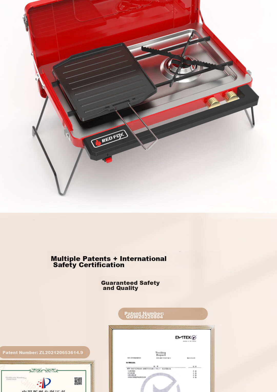 E-Rover Portable Camping Stove for Outdoor Cooking And Barbecue, Gas Stove, Butane Stove, Camping Cookware, Portable Cooking Equipment 9