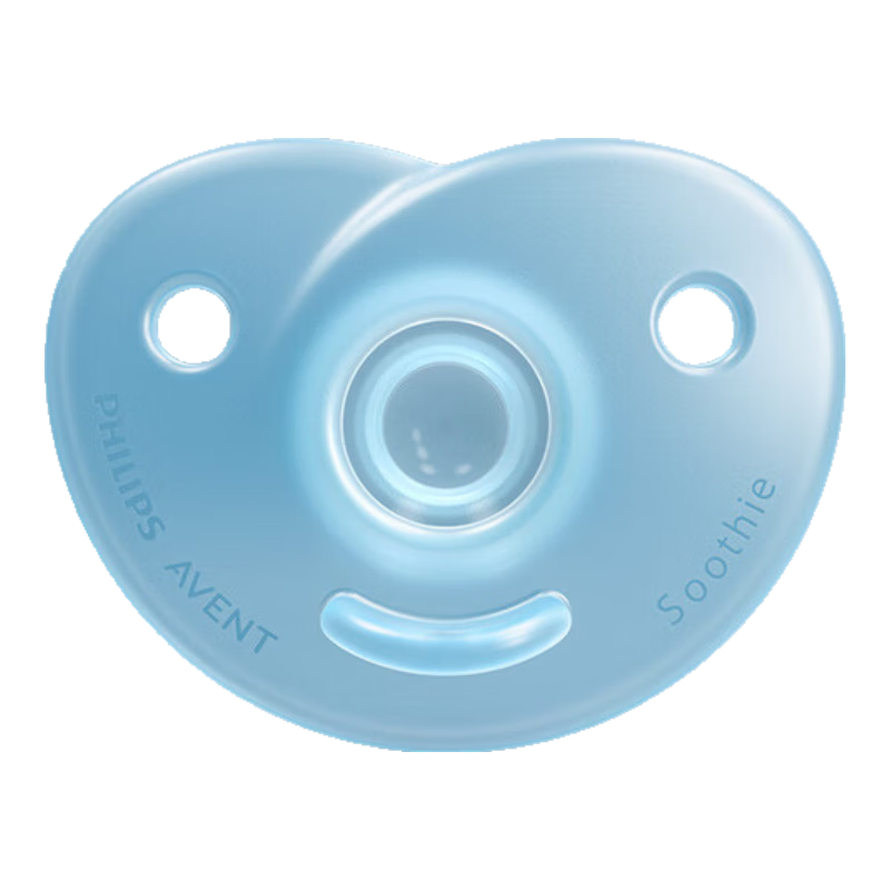 AVENT Philips AVENT Pacifier for Newborns, Anti-Colic, Imported One-Piece Silicone, 0-6 Months