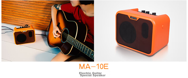JOYO MA-10B Electric Bass Amplifier Acoustic Singing Outdoor Plug-in Portable Speaker Street Performance Small Speaker White 2