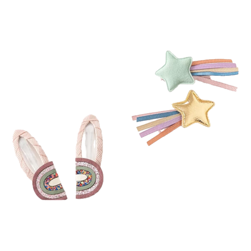 DAVE & BELLA [Same As in Mall] Hair Clip, Girls' Hair Accessory, Children's Hair Ornament, Princess Hairpin for Girls