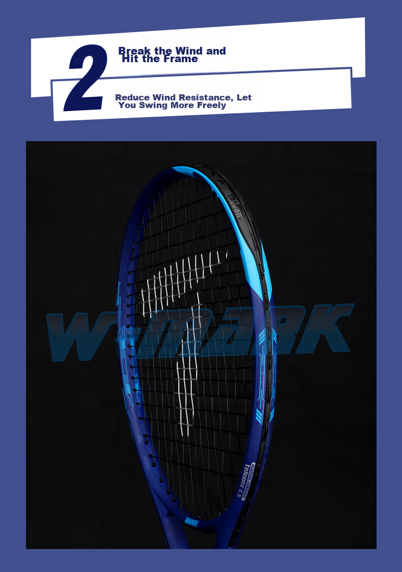 Teloon Tennis Racket Beginner Single-Player Training Set, MARK III 5