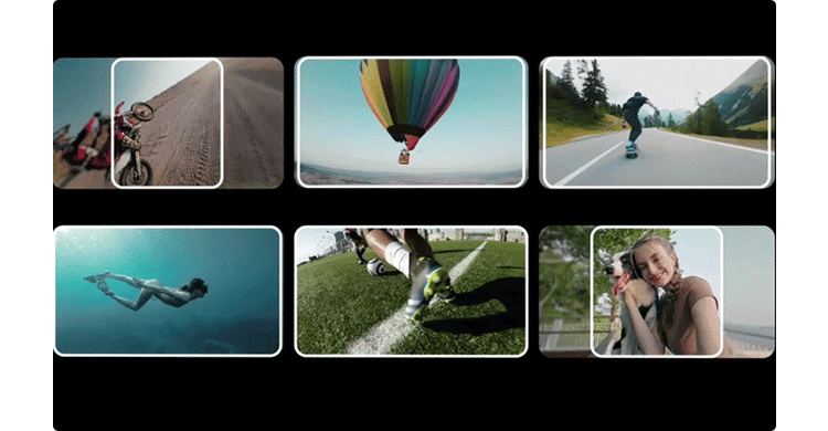 DJI Action 2 dual-screen set Osmo small handheld waterproof anti-shake vlog camera riding camera portable DJI sports camera DJI Action 2 dual-screen set Osmo small handheld waterproof anti-shake vlog camera riding camera portable DJI sports camera