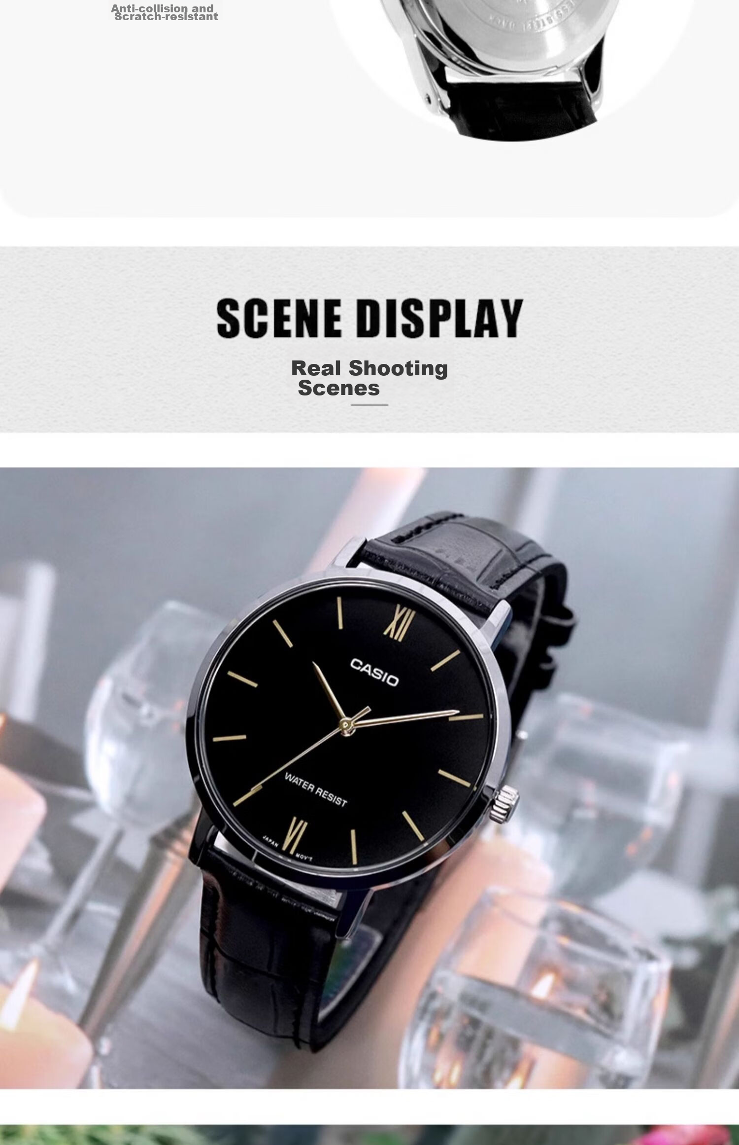CASIO Ladies Analog Series Watch, Commuter Waterproof Student Quartz Wristwatch, Gift for Girlfriend, LTP-1183A 28