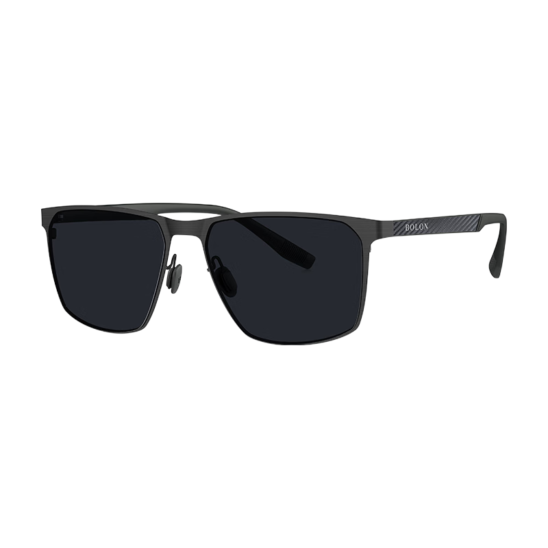BOLON Polarized Fishing Cycling Sunglasses, Square Frame, UV Protection, Driving Glasses for Men BL8126 C12