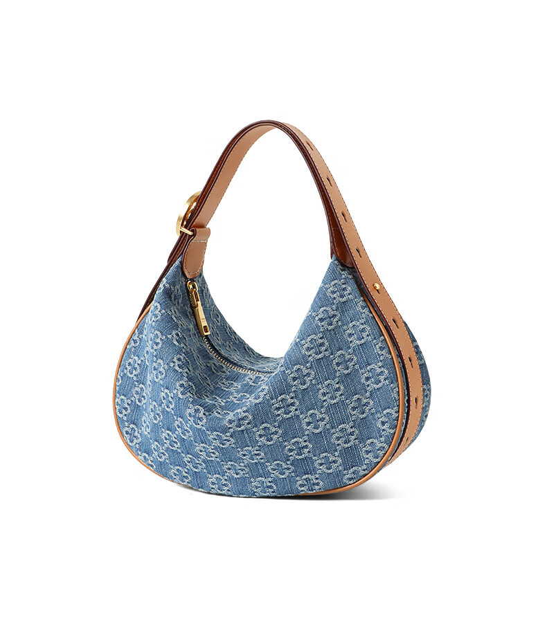 CASSILE Women's Denim-Style Handbag, Large Capacity Light Luxury Shoulder Bag, Practical Gift for Wife on May 20th 7