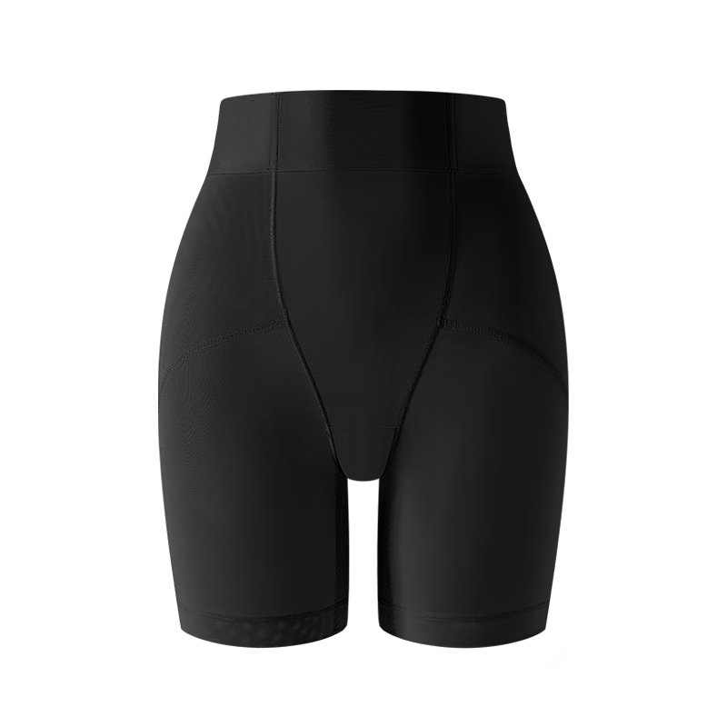 Curvilism [Victoria Song Style] Seamless Hip-Lifting Pants Summer Waist-Slimming Shaping Safety Pants Black XL