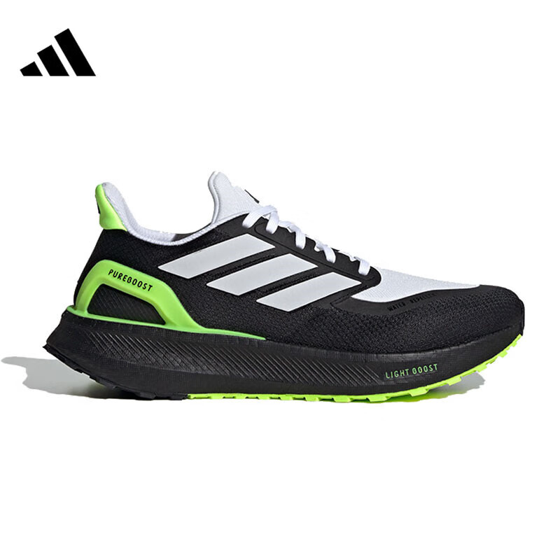 Adidas Men's Shoes, PUREBOOST 5 Casual Shoes, JI1016, Black, Size 44 3