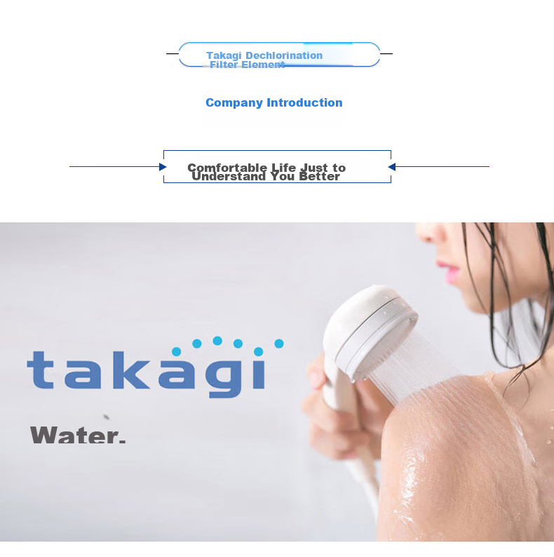 Takagi Shower Head Chlorine Removal Filter Cartridge, Purifying And Skin-Friendly JSC003 (2 Pieces Per Box) 11