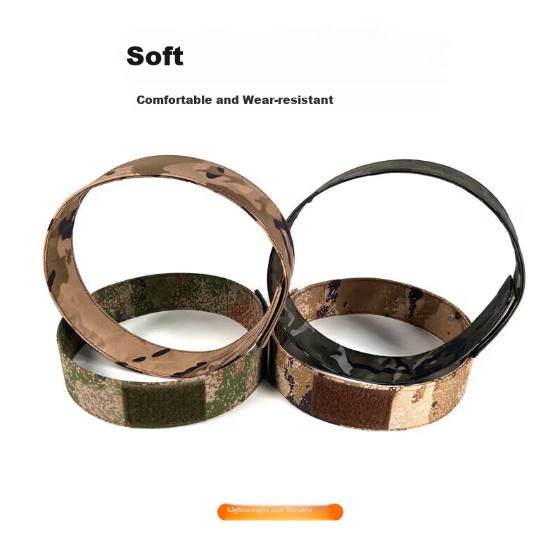Antianqitian Camouflage Hat Support, Flat-Top Training Cap Camouflage Shaping Inner Support, Narrow Training Style, Desert Starry Sky 3