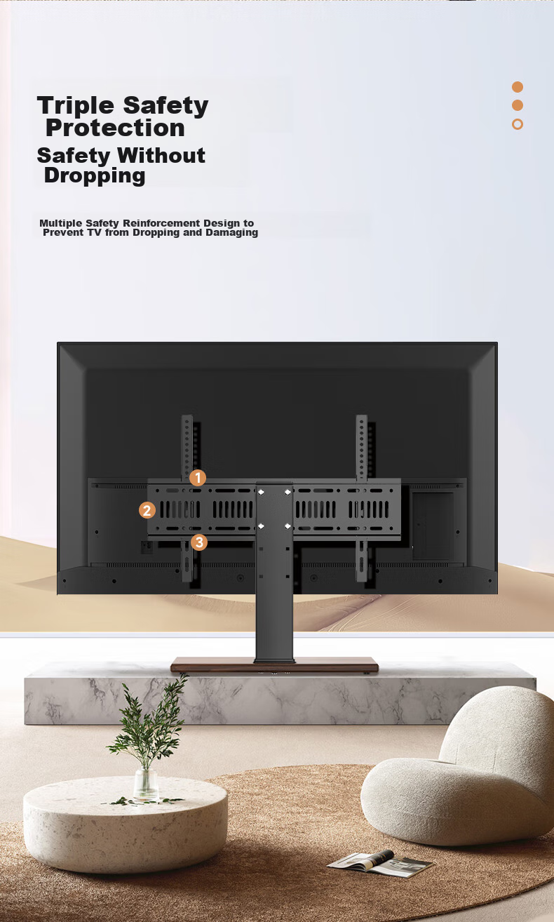 Muhouyingxiong 32-80 Inch TV Stand, TV Mount Bracket, Desktop Heightening Thickened Support Frame, Suitable for Hisense, Skyworth, Samsung, Sharp, Konka, Changhong And Other Brands 14