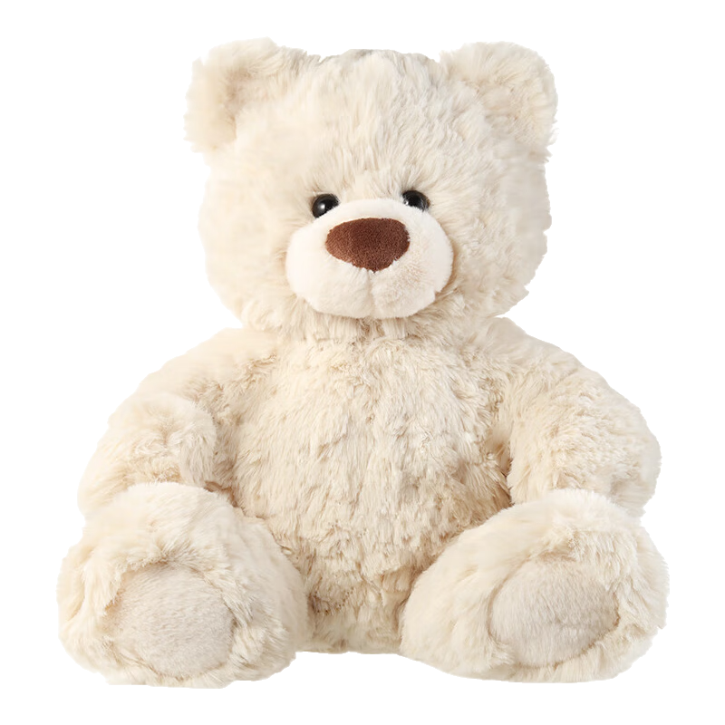 MINISO Jifute Bear Plush Doll, Birthday Gift for Girls, Hugging Pillow Toy, Children's Toy, Khaki Color