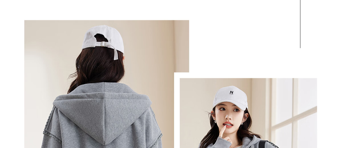 Halo Queen Women's Sweatshirt Jacket with Fashionable Letter Print, Casual Comfortable Loose-Fitting Student Sweatshirt H13KF2141 36