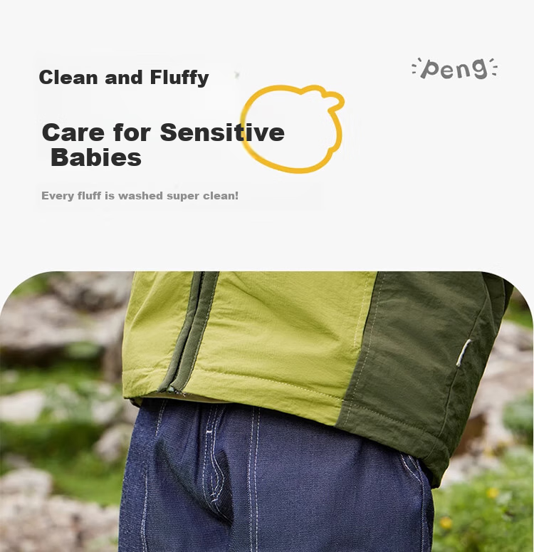 Ciciibear [Faux Denim down Pants] Ciciibear Children's down Pants for Boys, Winter Outer Wear, Girls' Baby Warm Trousers 7