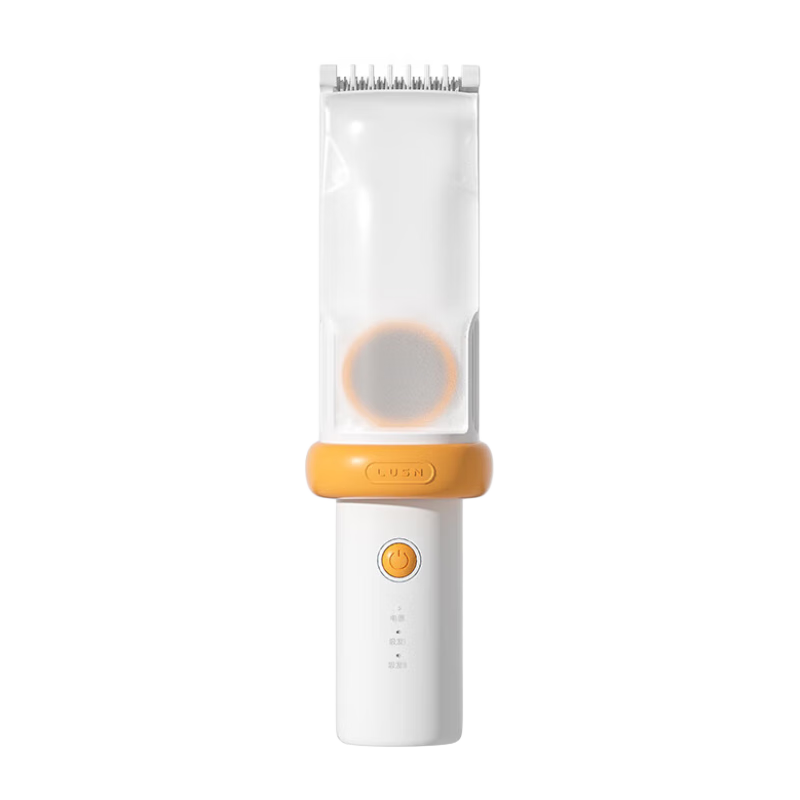 LUSN Baby Hair Clipper, Low Noise, Automatic Hair Suction, Children's Hair Trimmer, Infant Hair Cutter, Kids' Hair Cutting Tool