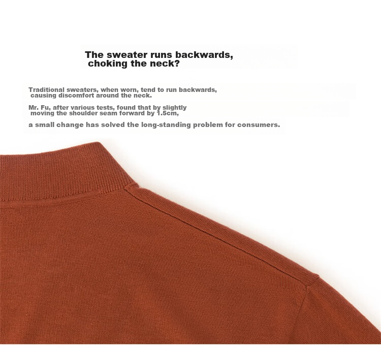 Mr. Bu Celebrity-Inspired Autumn And Winter Machine-Washable Pure Wool Sweater for Men, Piano Black, XL-180 27