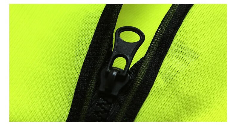 George Barton Reflective Vest Construction Safety Vest Traffic Engineering Breathable Inspection Reflective Workwear Multi-Pocket Fluorescent Yellow 3XL【Beijing Warehouse Next Day Delivery】Same Day Sh 13
