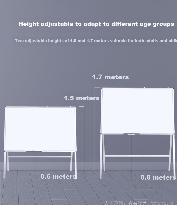 AUCS 150*90cm Whiteboard, Writing Board, Movable Office Stand, Teaching Conference Room, Office Company Use, Home-Use Blackboard, Magnetic Suction Large White Board Display Board 4