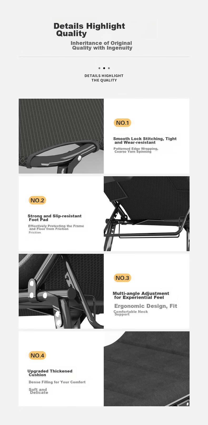 OKeefe Folding Bed, Lounge Chair, Single Bed, Office Simple Nap Bed, Hospital Accompanying Bed, Camp Bed, Includes Cotton Pad 11