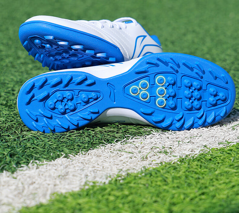 Li-Ning Soccer Shoes for Adults, Men And Women, TF Turf Cleats, Youth And Children's Professional Competition Training Summer Shoes, Non-Slip Cleated Shoes Size 42 8