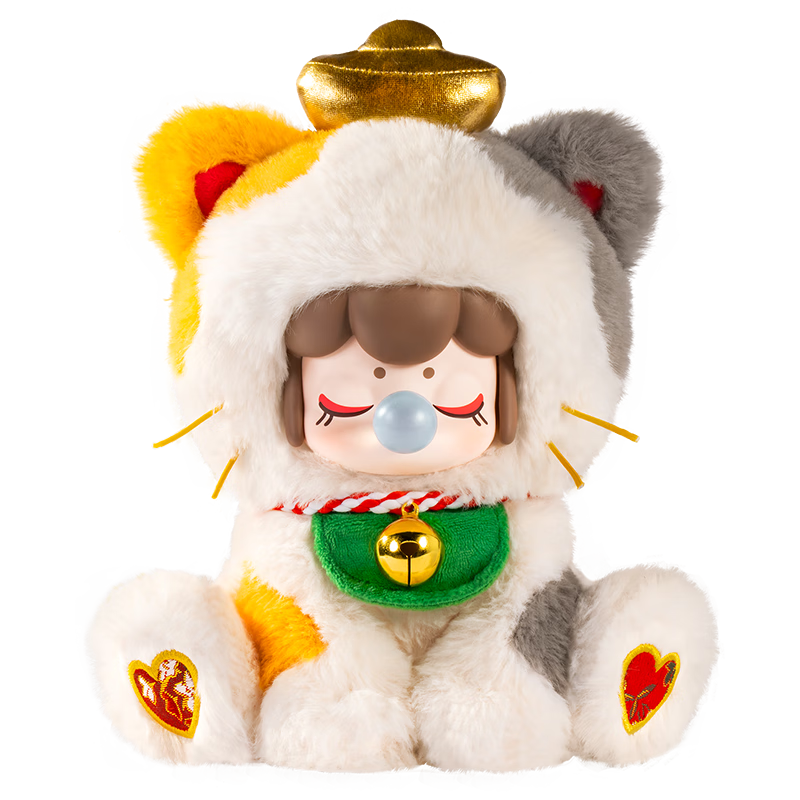 Rolife Nanci Meow Meow Afternoon Tea Plush Blind Box Girl Doll Figure Toy Birthday Gift