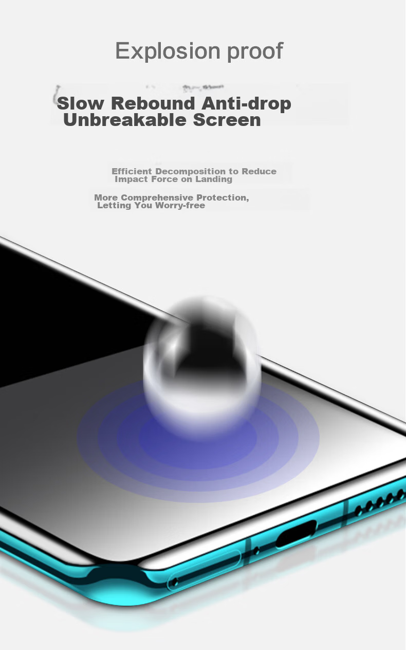 Smorss Privacy Screen Protector for Huawei Mate X5/X3 Collector's Edition, Hydrogel Film for Outer Screen Protection, Full Coverage Anti-Scratch HD Anti-Fingerprint 6