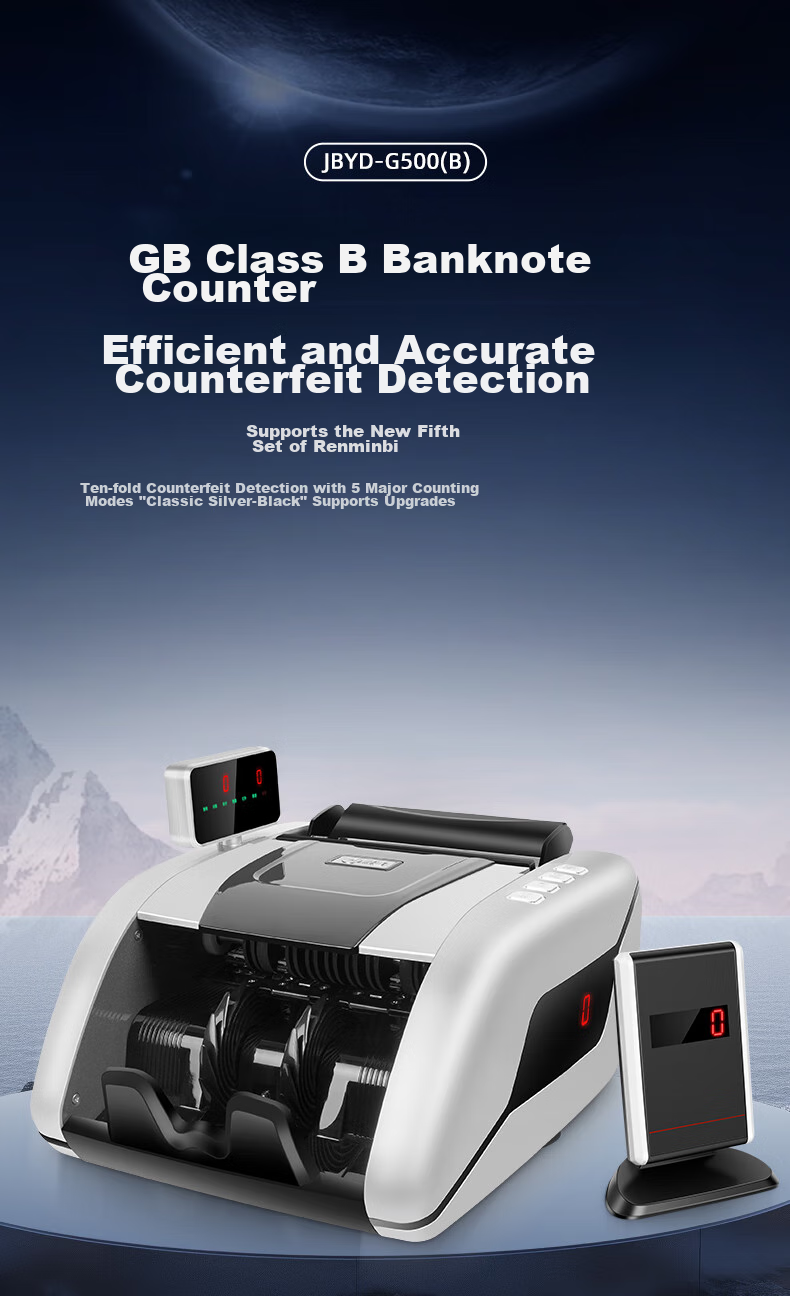 Kemi (Comet) Currency Counter Supports New RMB, Compact Portable Banknote Counter for Commercial Use, Office Cash Machine with Voice And Three-Screen B-Class G500 2