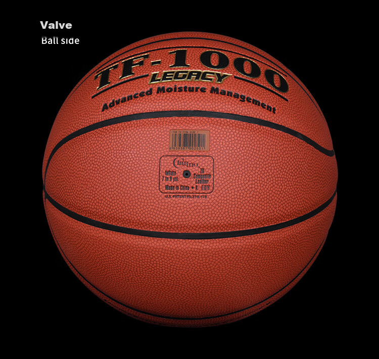 SPALDING Basketball, Size 7, Legend TF1000 Series, Moisture-Absorbing Microfiber, Indoor Competition, Adult PU Basketball, 74-716A 8