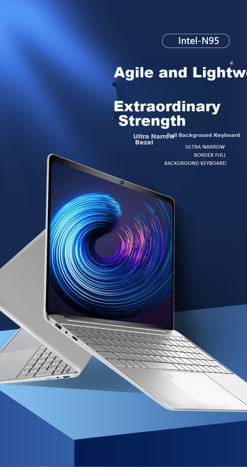 Defeng 15.6-Inch Laptop, 15% Price Reduction, for Study And Business Office Use, 13th Gen Ultra-Thin, High-Definition Intel Processor Performance Laptop, Large Full-Screen Keyboard 1
