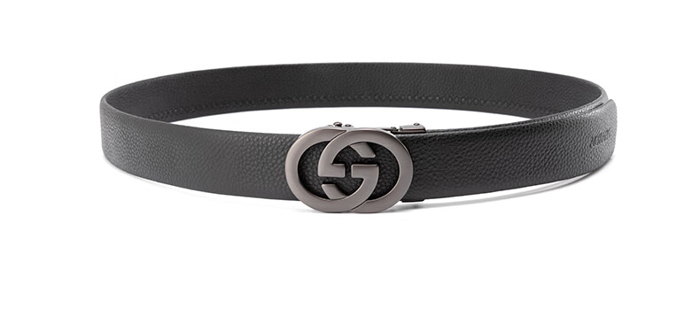 Aokang Men's Automatic Buckle Belt, Top-Grain Leather, Business Trouser Belt, Birthday Gift for Husband 12