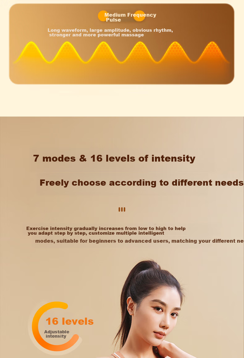 Smart VK Fat-Burning Machine, Belly Slimming Device, Lazy Person's Fat-Burning Abdominal Weight Loss Equipment, Rhythmic Shaping Home Intelligent Fitness Waist Belt 7