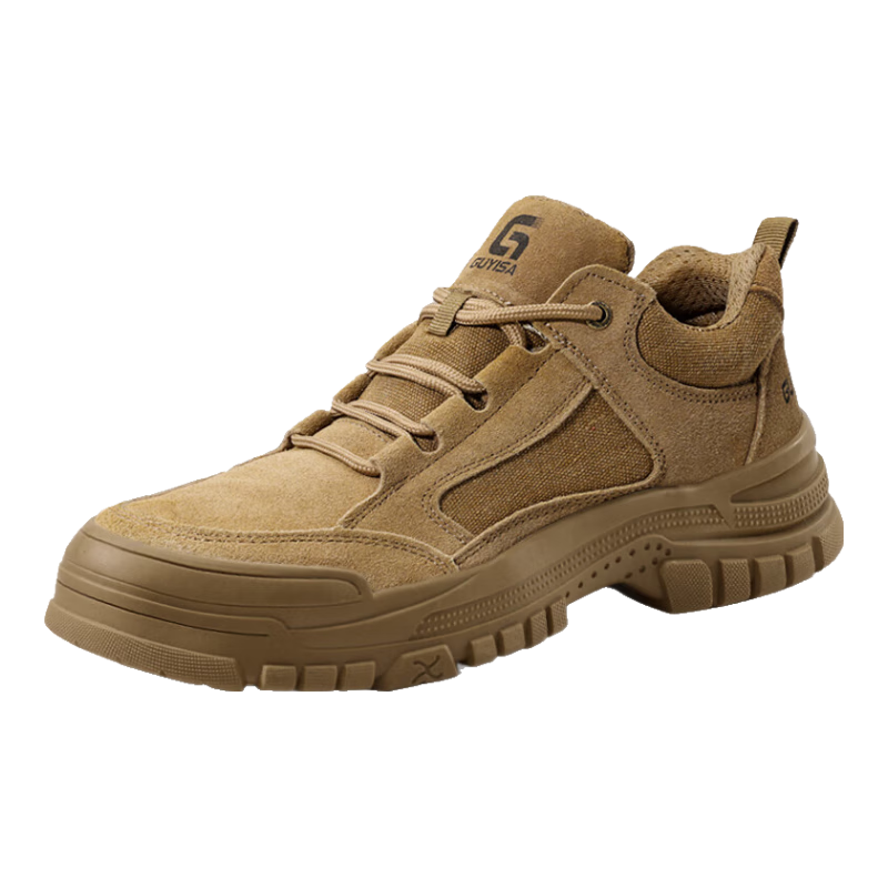 JUNBU Men's Steel Toe Safety Work Shoes Anti-Smash Anti-Puncture Lightweight Comfortable Durable Construction Site Safety Shoes 3115L Size 43