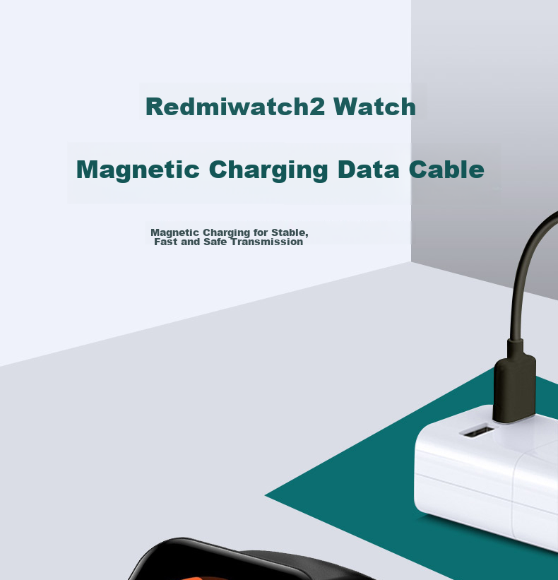 ESCASE Xiaomi Band 7 Pro Charging Cable, Redmi Watch 2/3 Charger for Xiaomi Smartwatch 2/3 Generation, Charging Dock ES-BMSC 1