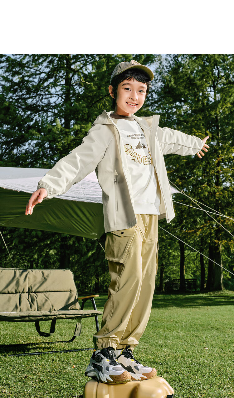 BALABALA Children's Outerwear, Boys And Girls Spring Jacket, Versatile Outdoor Coat, Fashionable Trendy Style, 209125105204 19