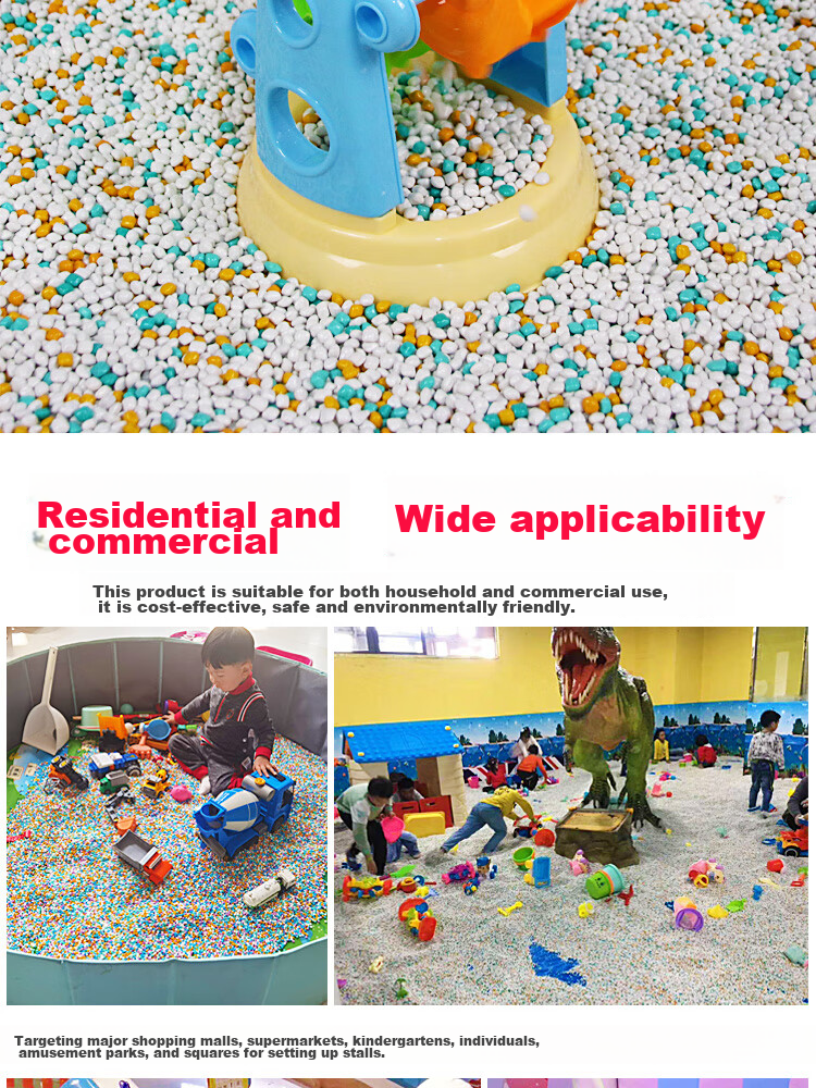 Diyu Children's Toy Sand, Ceramic Sand Imitation, 10 Jin Package, Colored Stone Sand, Digging Sand, Playground Amusement Park Beach Toys 5