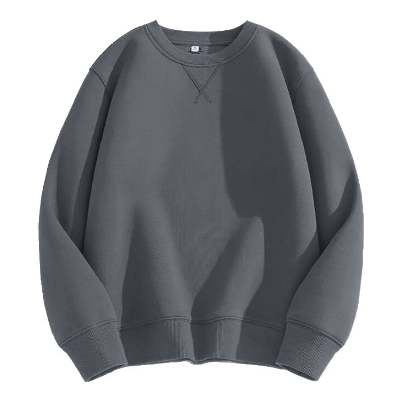 Baleno Men's Triangle Neck Sweatshirt Autumn Heavyweight Casual Versatile Crew Neck Simple Trendy Jacket