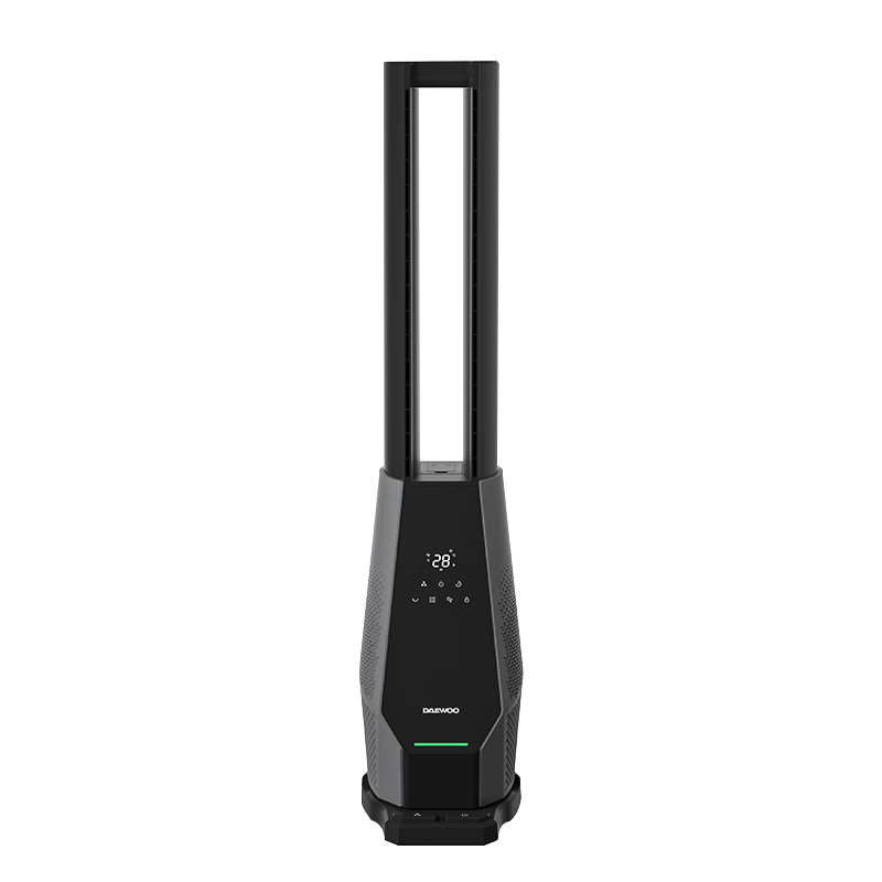 DAEWOO [Plasma Double Blade] Leafless Fan, Variable Frequency, Quiet Operation, Natural Wind Feel, Gentle Breeze, High Airflow, Floor-Standing Circulation Fan, AM09 Mid-Autumn Festival Gift