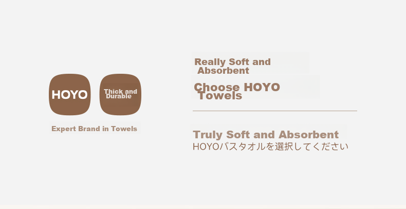 HOYO Japanese Towel, Bath Towel, Hair Drying Cap Three-Piece Set, Class A Adult High-End Absorbent Quick-Dry 10A Antibacterial Gray Sports 1