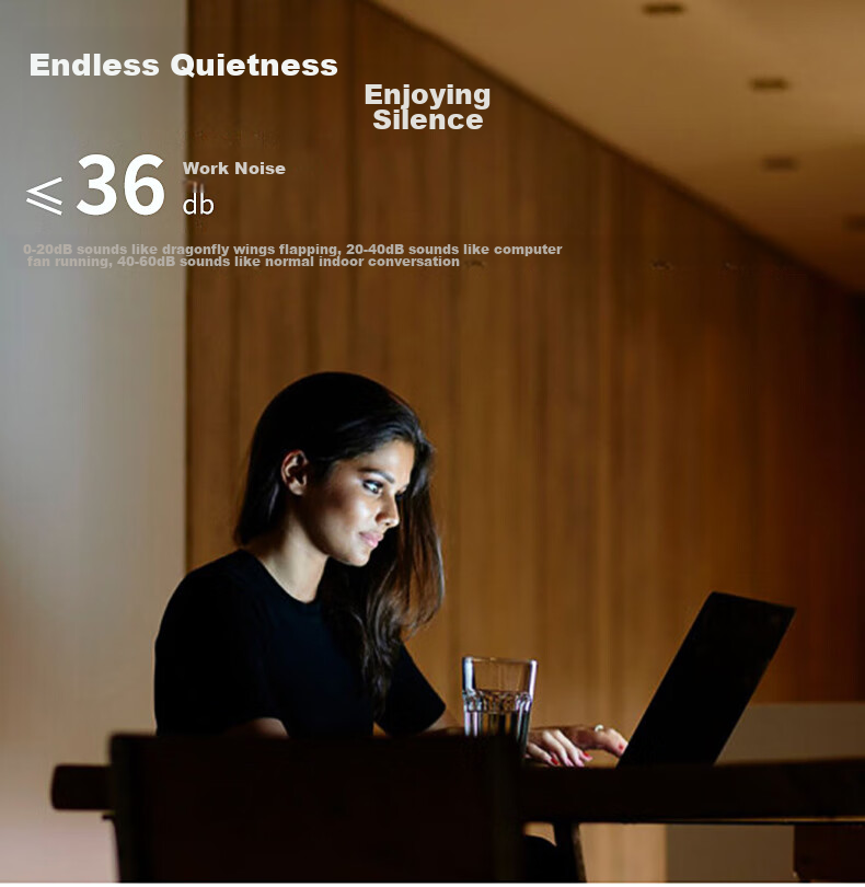 EWEADN GX710S Mechanical-Feel Wired Keyboard, Wireless Office Desktop Computer Laptop 104-Key Mouse Set, Low-Profile Membrane Gaming E-Sports Mouse Peripherals 7