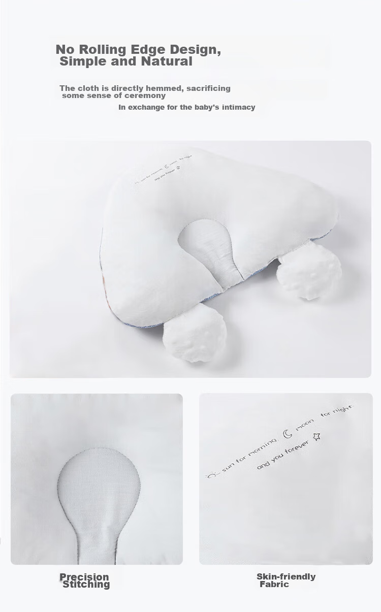 Aibaoshi Baby Wedge Pillow for Relieving Spitting Up And Regurgitation, Feeding Pillow for Ages 0-3, Suitable for Little Yellow Duck S451 13