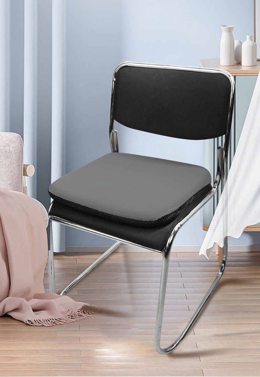 GREAT LIFE Ergonomic Memory Foam Seat Cushion for Office, Hemorrhoids, Car, Chair, Long Sitting, Students' Buttocks Pad 4