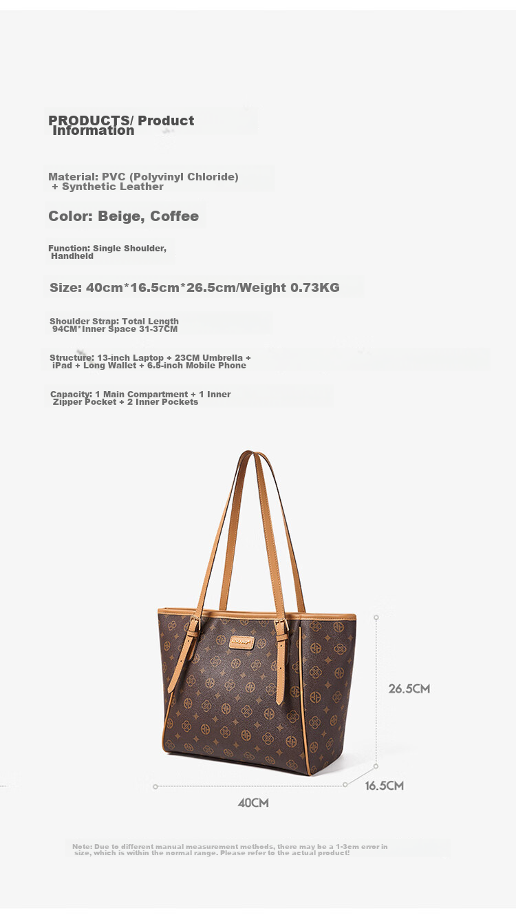 Aokang Women's Handbag, 2026 New Trendy Underarm Bag, Light Luxury Shoulder Tote Bag, Birthday 520 Gift for Girlfriend Or Wife 12