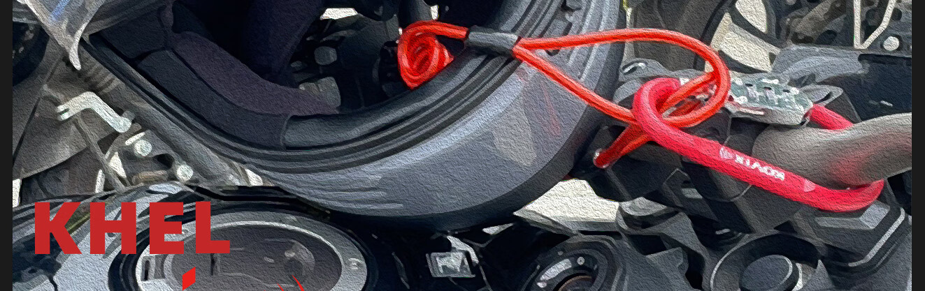KOVIX KHEL Motorcycle Helmet Lock, Bicycle Lock, Electric Mountain And Road Bike Password Portable Anti-Theft Home Lock 3